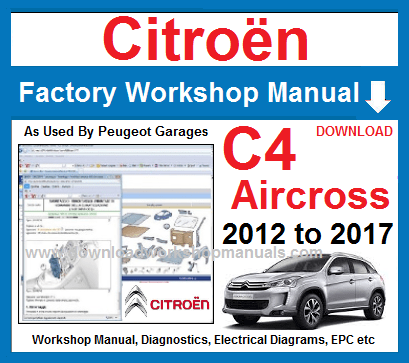 Citroen C4 Aircross Workshop Manual